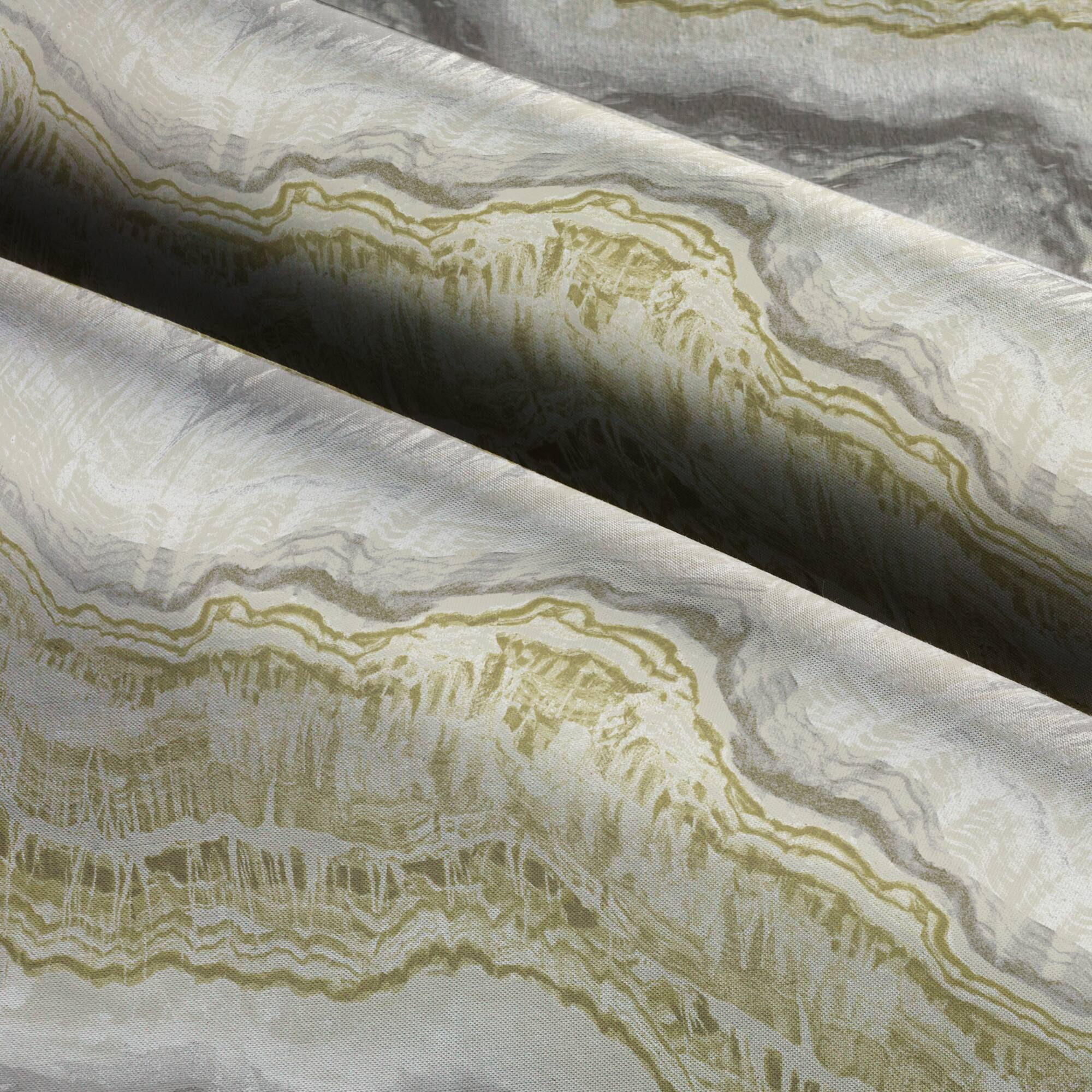 Springs Creative Modern Coastal Marble Raffia Fabric